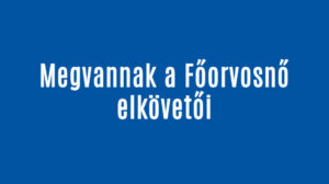 Megvannak a Főorvosnő elkövetői