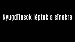 Nyugdíjasokat léptek a sínekre