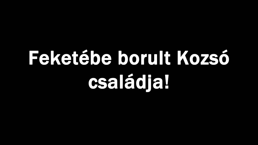 Öngyil/osságot követett el Kozsó ez derült ki eddig